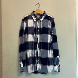 Plaid Weatherproof Vintage women button up